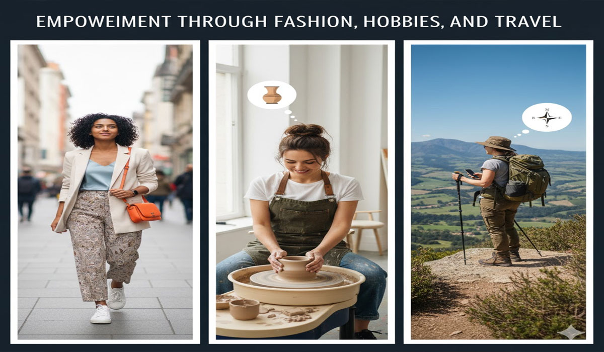 Empowerment Through Fashion, Hobbies, and Travel