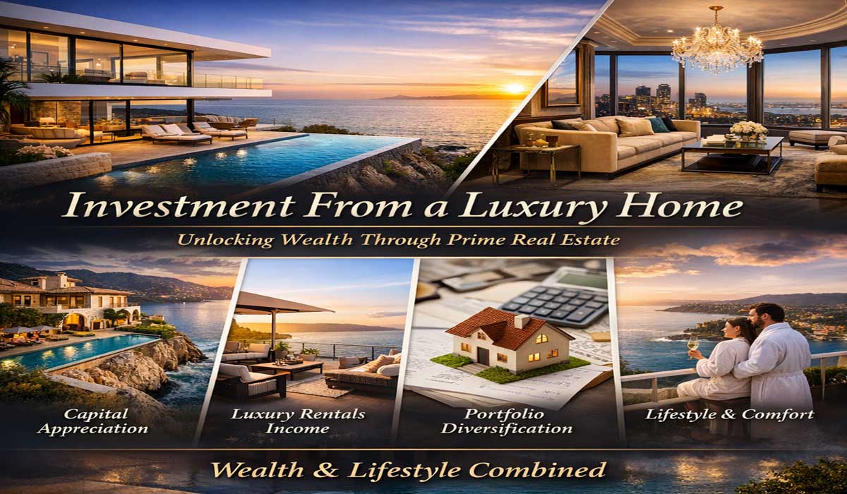 Investment From A Luxury Home
