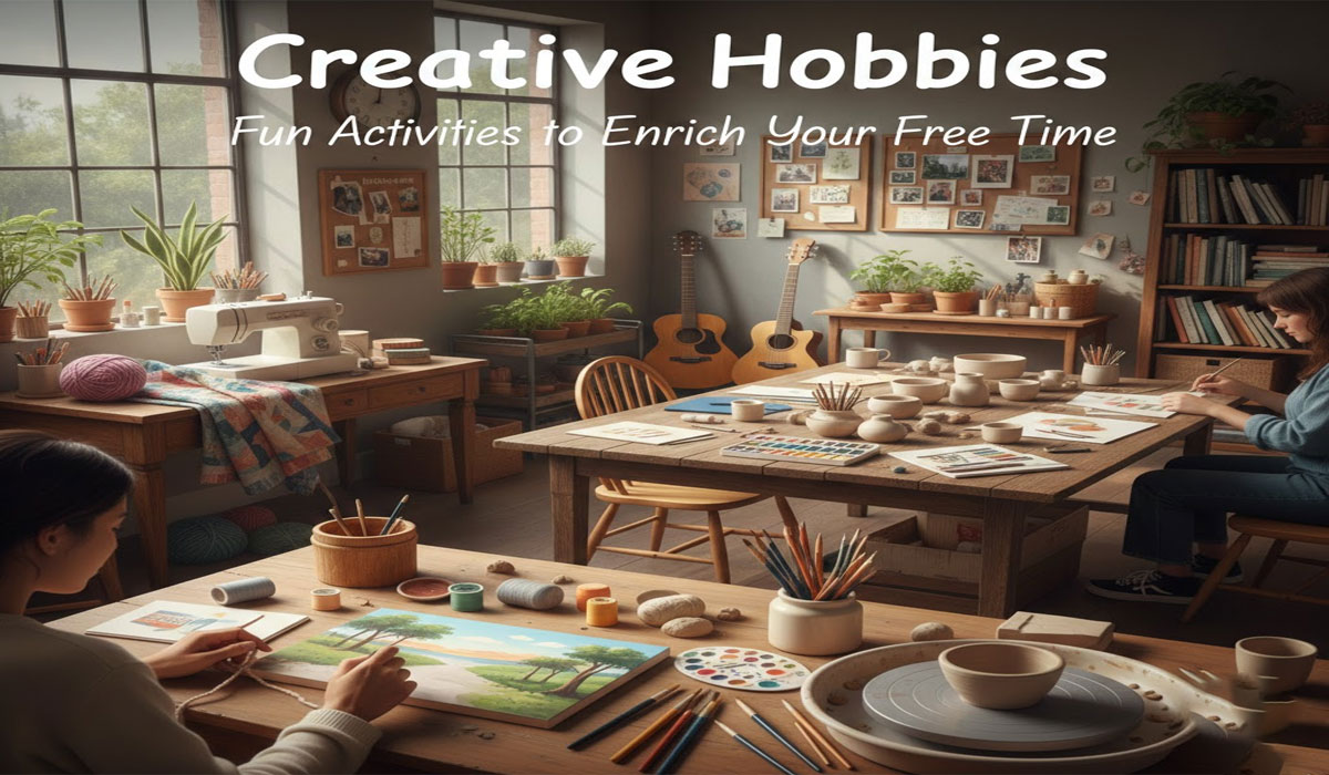 Creative Hobbies: Fun Activities to Enrich Your Free Time